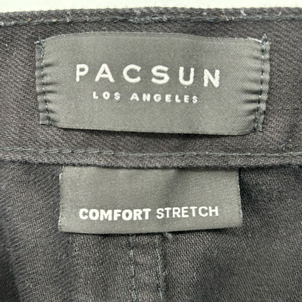 PacSun The Skinniest Distressed Moto Jeans Black 30X32 - Picture 11 of 12
